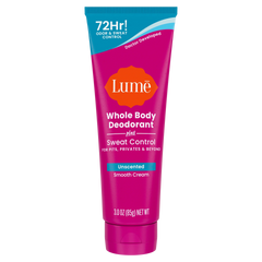 Unscented | Cream Tube Deodorant | + Sweat Control